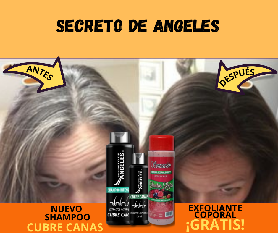 Cubre Canas Natural + Mini Shampoo 🧴 ¡Y de Regalo: Exfoliante Sensación 🍓 TOTALMENTE GRATIS! 🎁